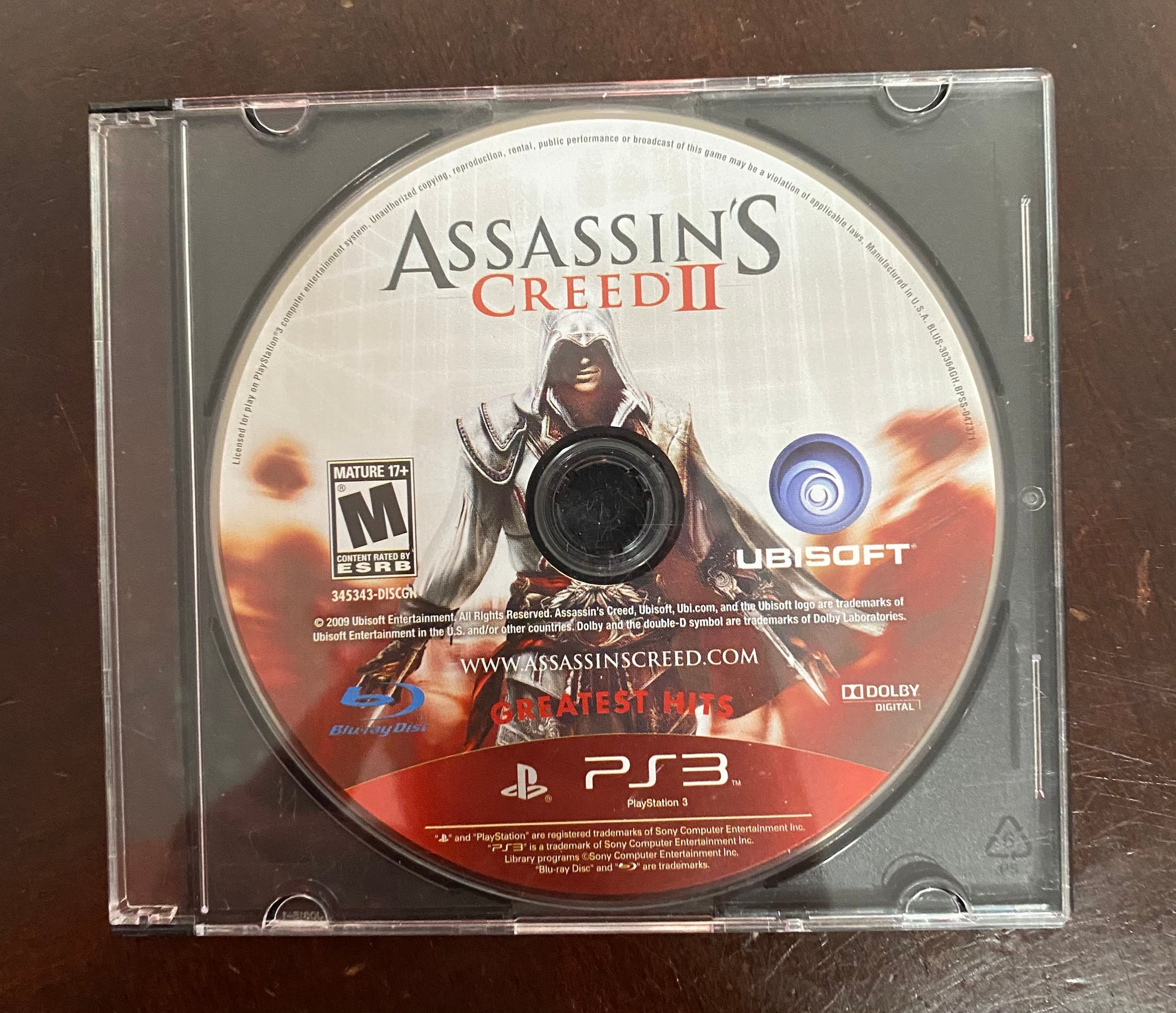 Assassin's Creed II, Sony PlayStation 3, PS3, 2009