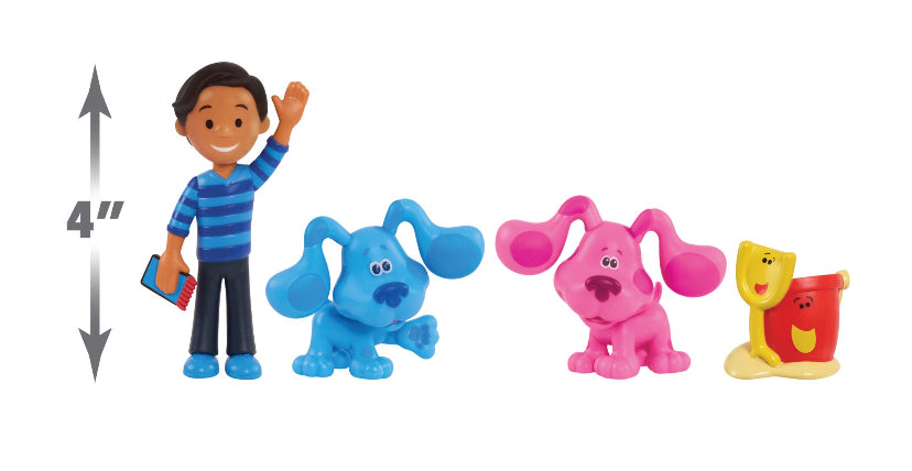 Blue's Clues and You! Collectible Figure Set 4-Pack 49716