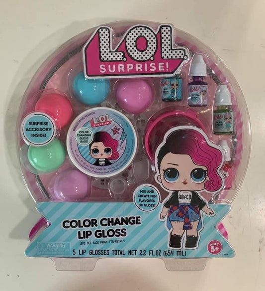 LOL Surprise! Color Change Lip Gloss Set 84669