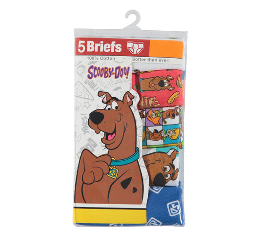 Scooby-Doo! Boys Underwear 5-Pack Briefs