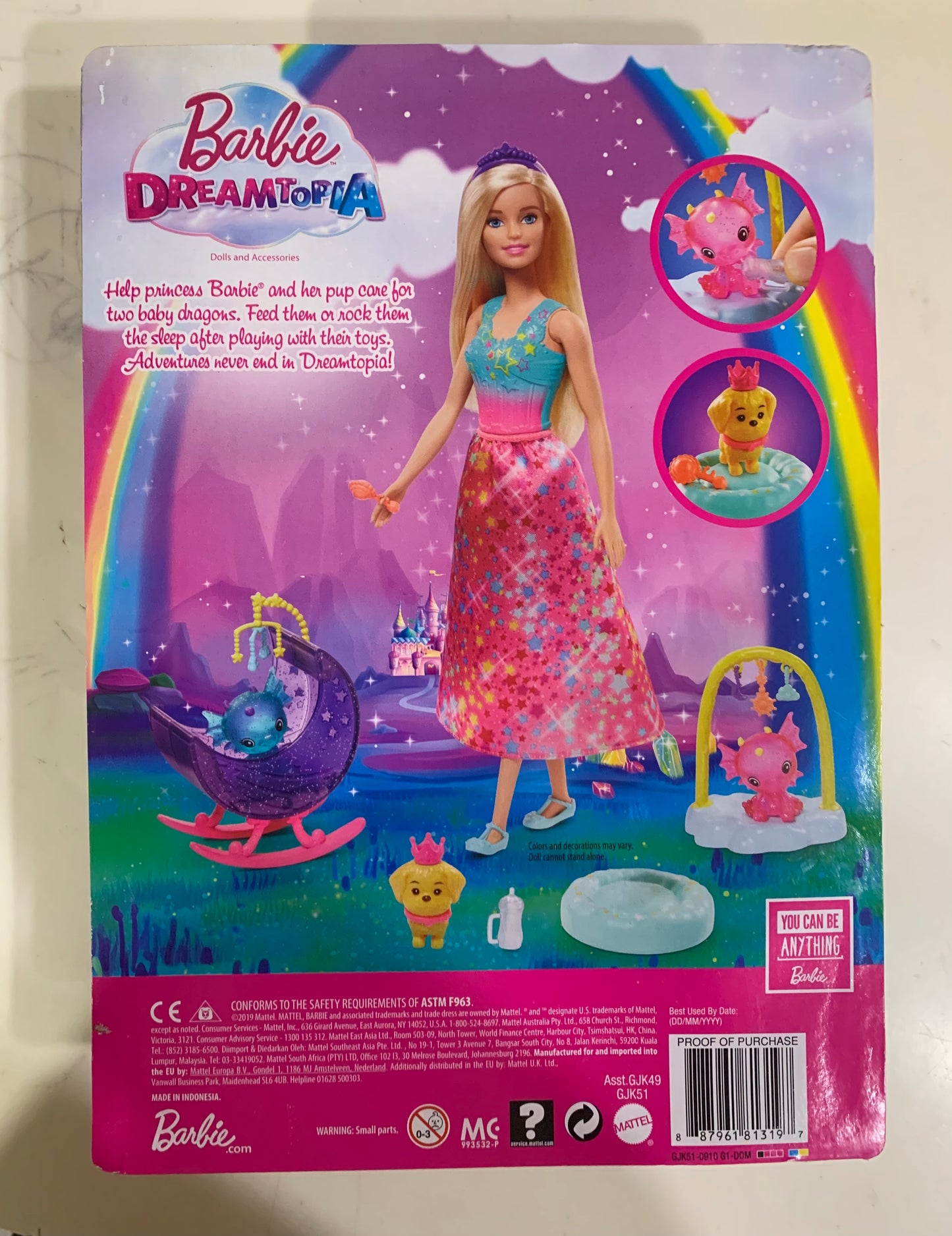 Barbie DreamTopia Dragon Nursery Playset 81319