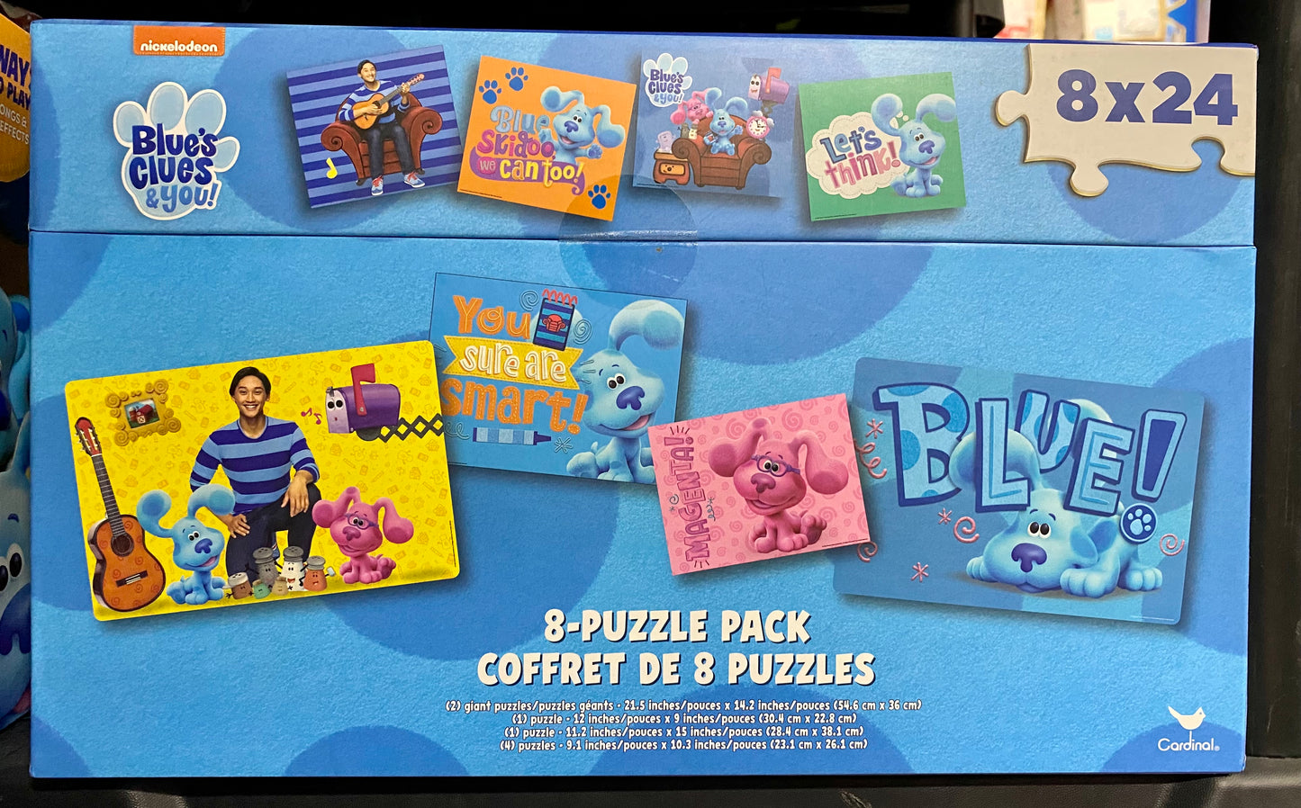 Blue’s Clues & You! 8-Pack Puzzle Set 32887