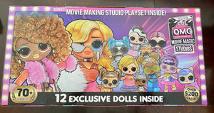 LOL OMG Movie Magic Studios 12-Exclusive Dolls & 70+ Surprises