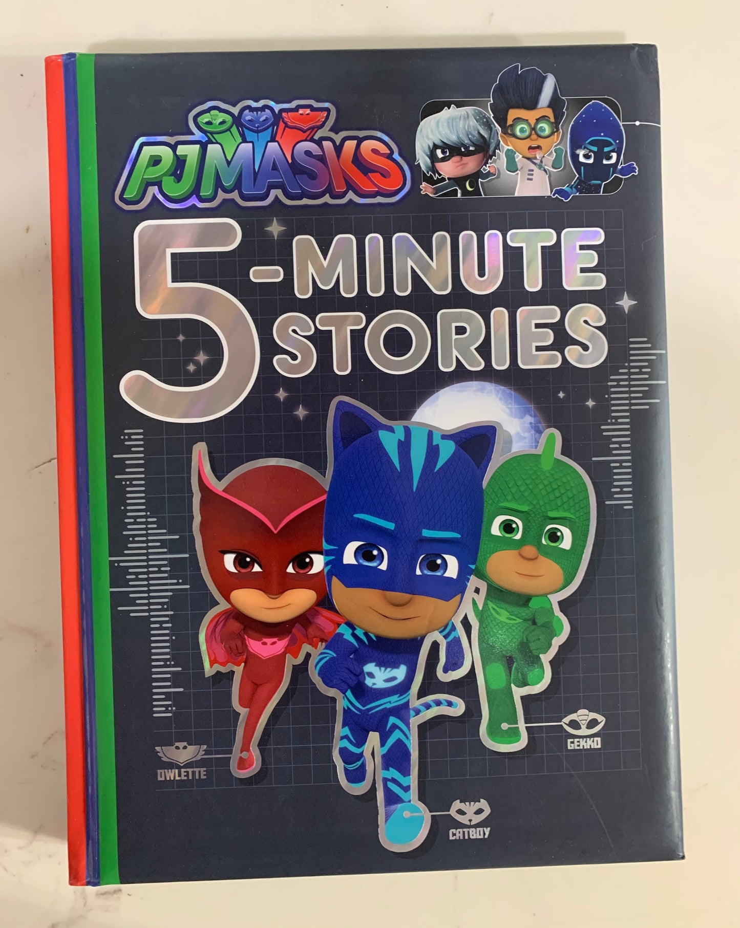 PJ Masks 5-Minute Stories Book Hardback 430846