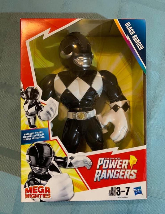 Playskool Heroes Mega Mighties Black Power Ranger 78738