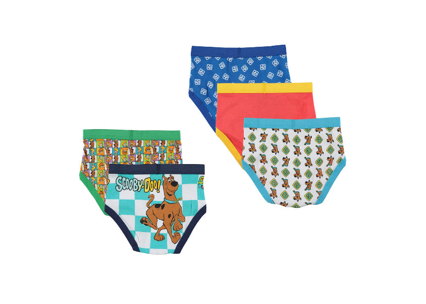 Scooby-Doo! Boys Underwear 5-Pack Briefs – Cove Toy House