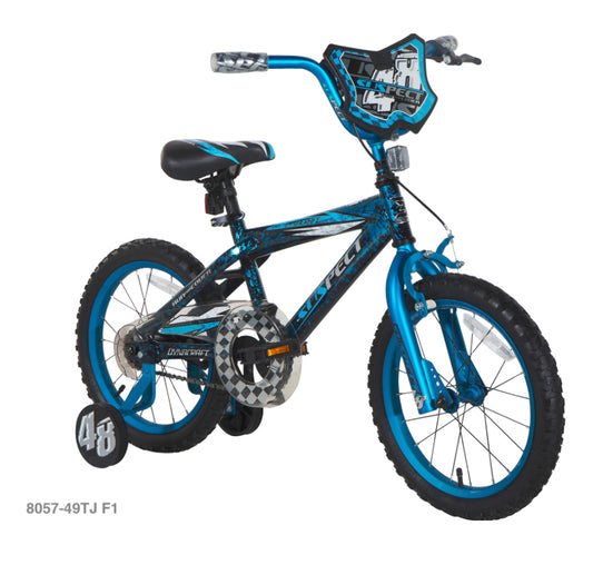 Dynacraft Suspect 16” Boys Bike W/ Removable Training Wheels 05749