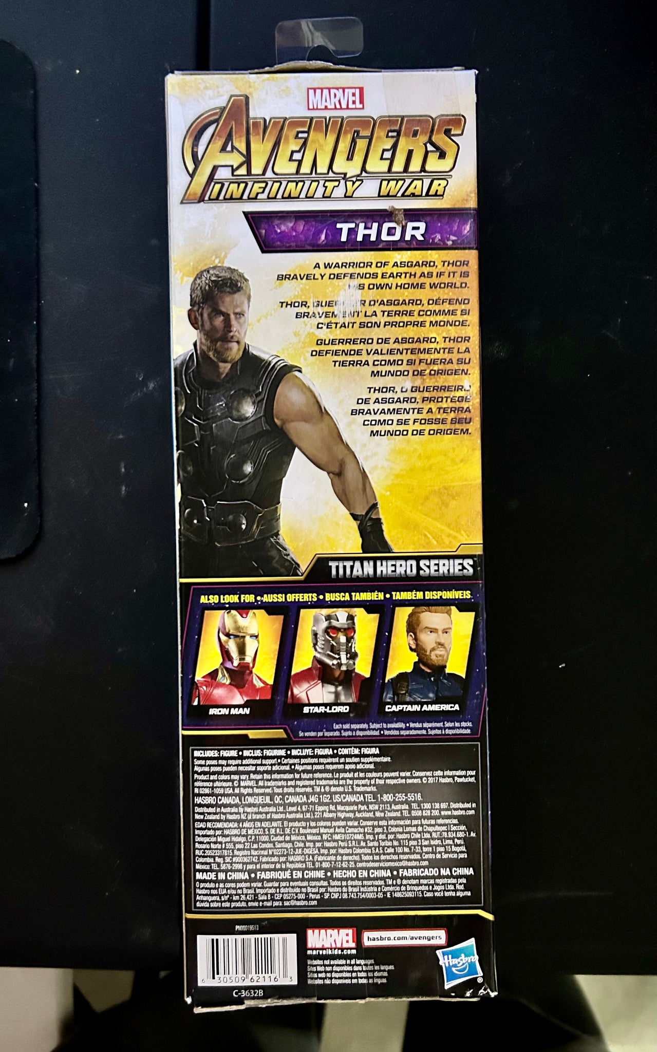 Marvel Avengers Infinity War Titan Hero Series Thor Action Figure