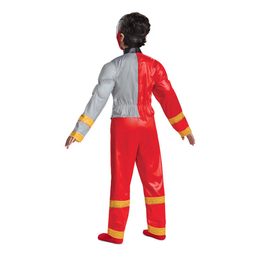 Power Rangers Red Ranger Halloween Costume Boys Med 8-10 02676