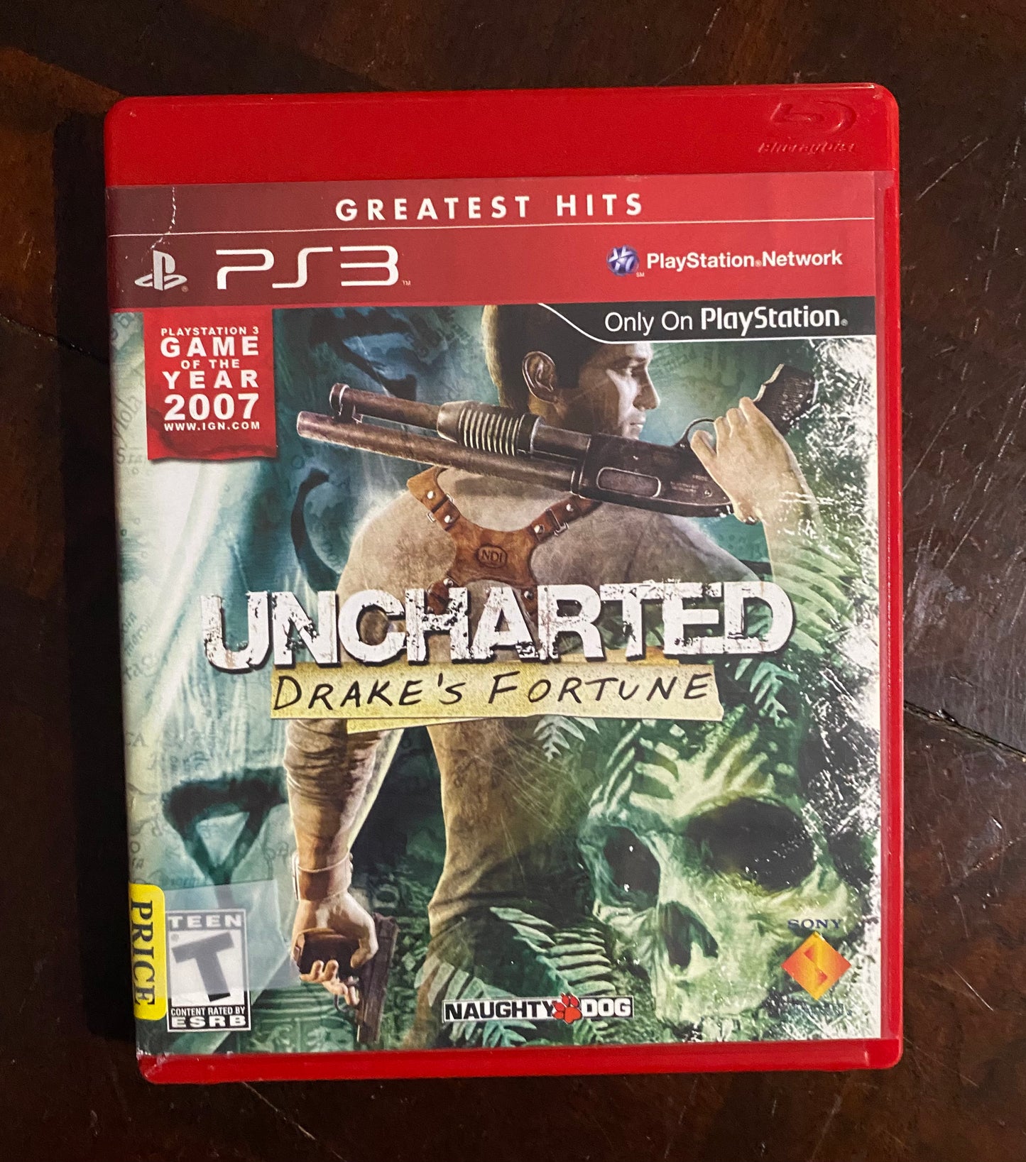Uncharted Drake’s Fortune PlayStation 3 PS3 Game 81032-58