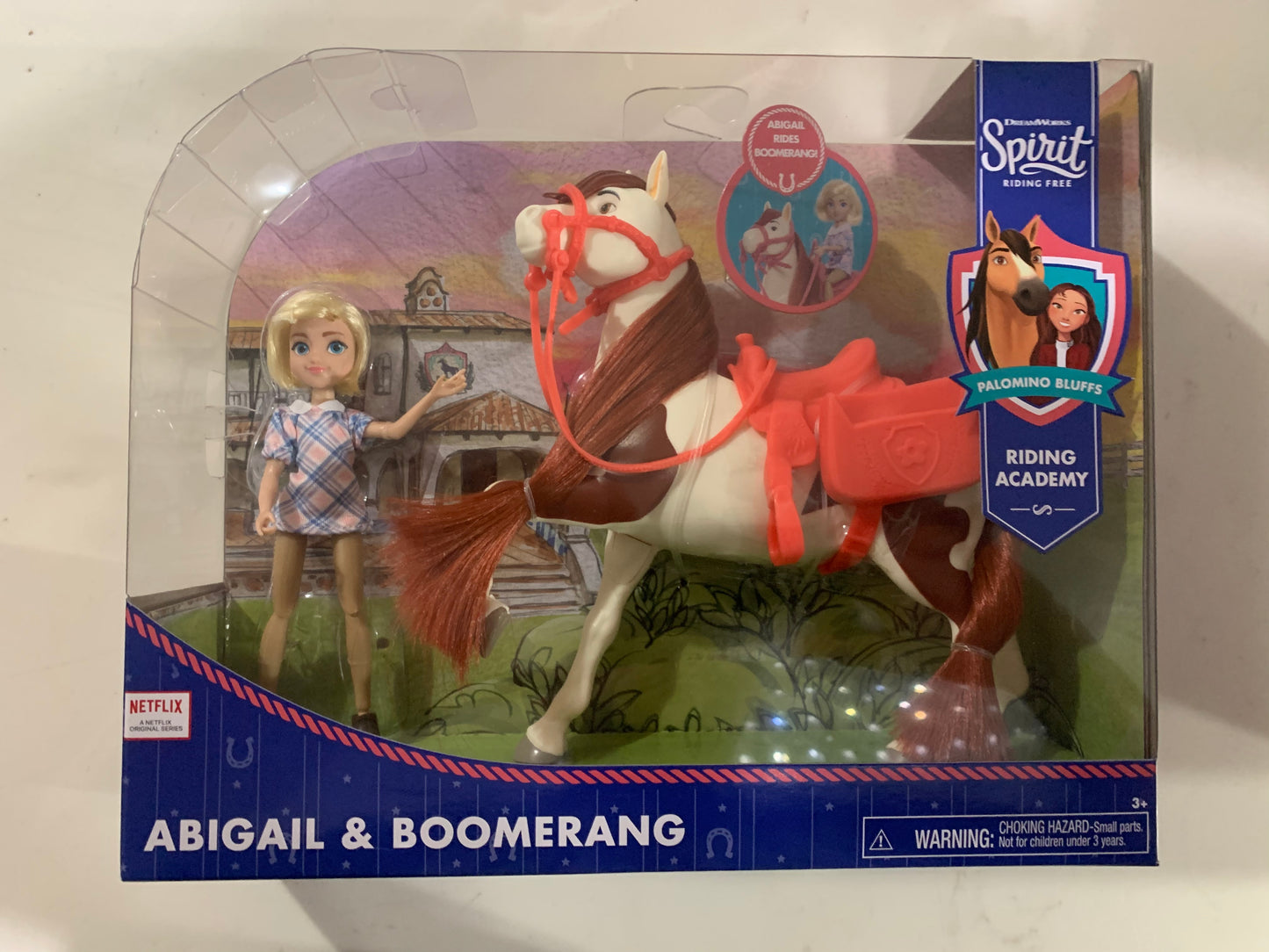 Spirit Riding Free Abigail & Boomerang 7” Figures 39767