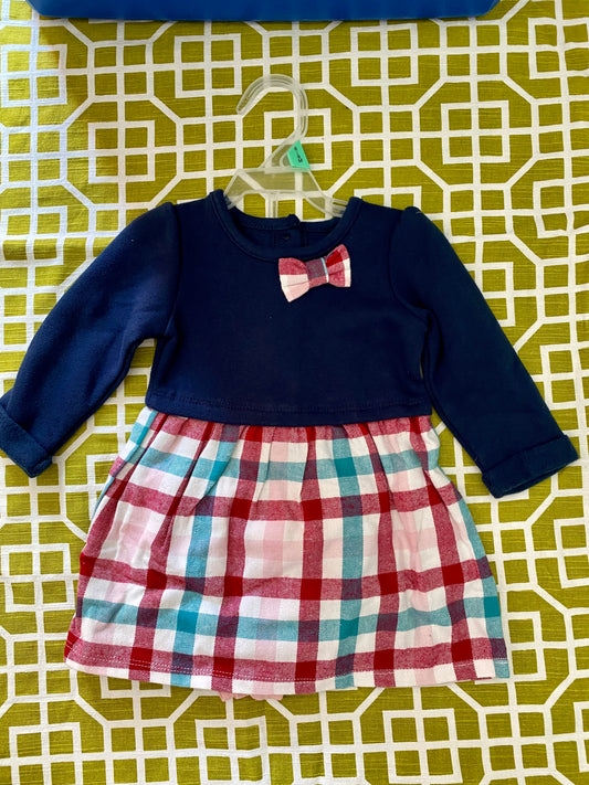 Baby Girls 2-Piece Dress Set Size 6-9 Months 96570