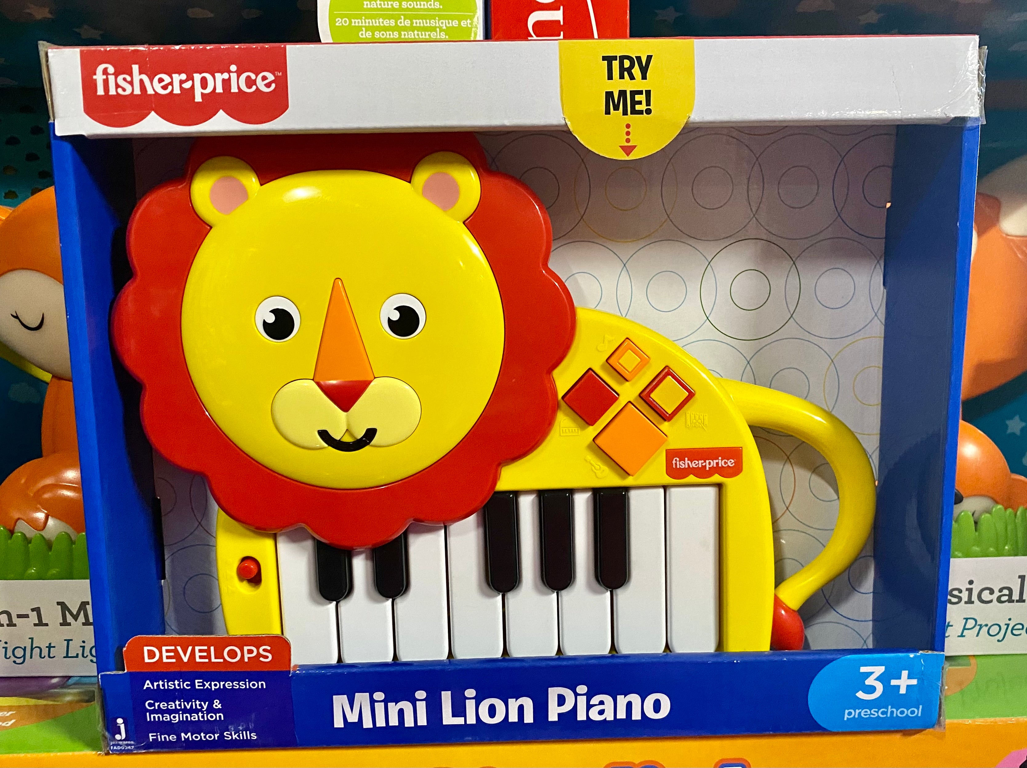 Fisher price shop lion piano