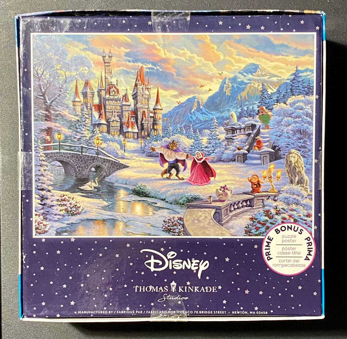 Disney Thomas Kinkade Beauty and the Beast 1000-Piece Jigsaw Puzzle 332705