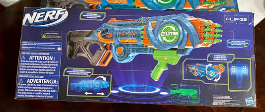 Nerf Elite 2.0 Flipshots Flip-32 Blaster Rotating Dart Barrels 12558