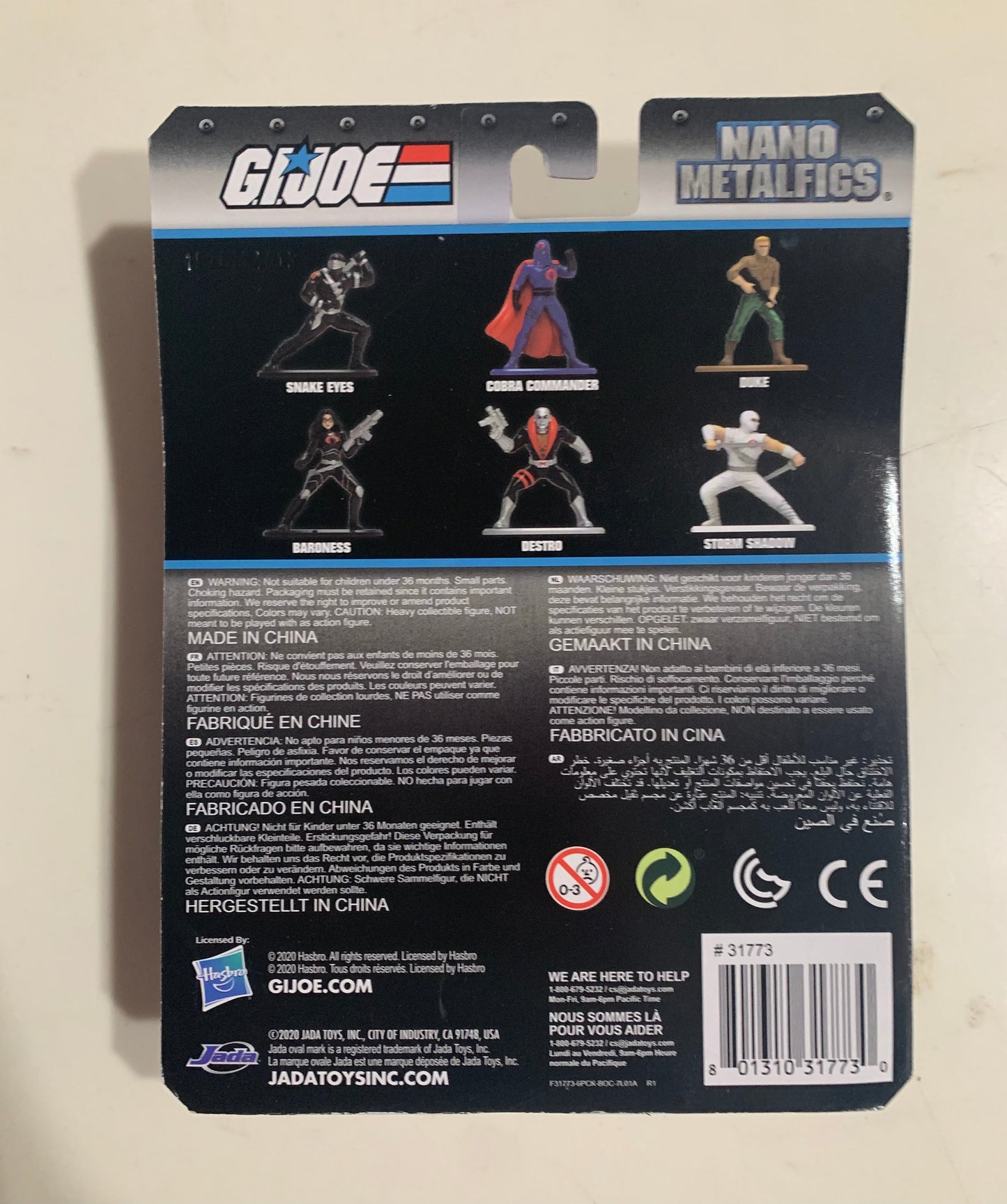 GI Joe 6-Pack Nano Figures 31773