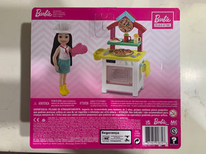 Barbie Pizza Chef Doll And Playset