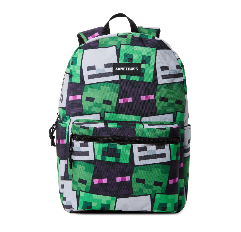 Minecraft Backpack Multi Character Chibi Video Game School Travel Lapt–  Seven Times Six