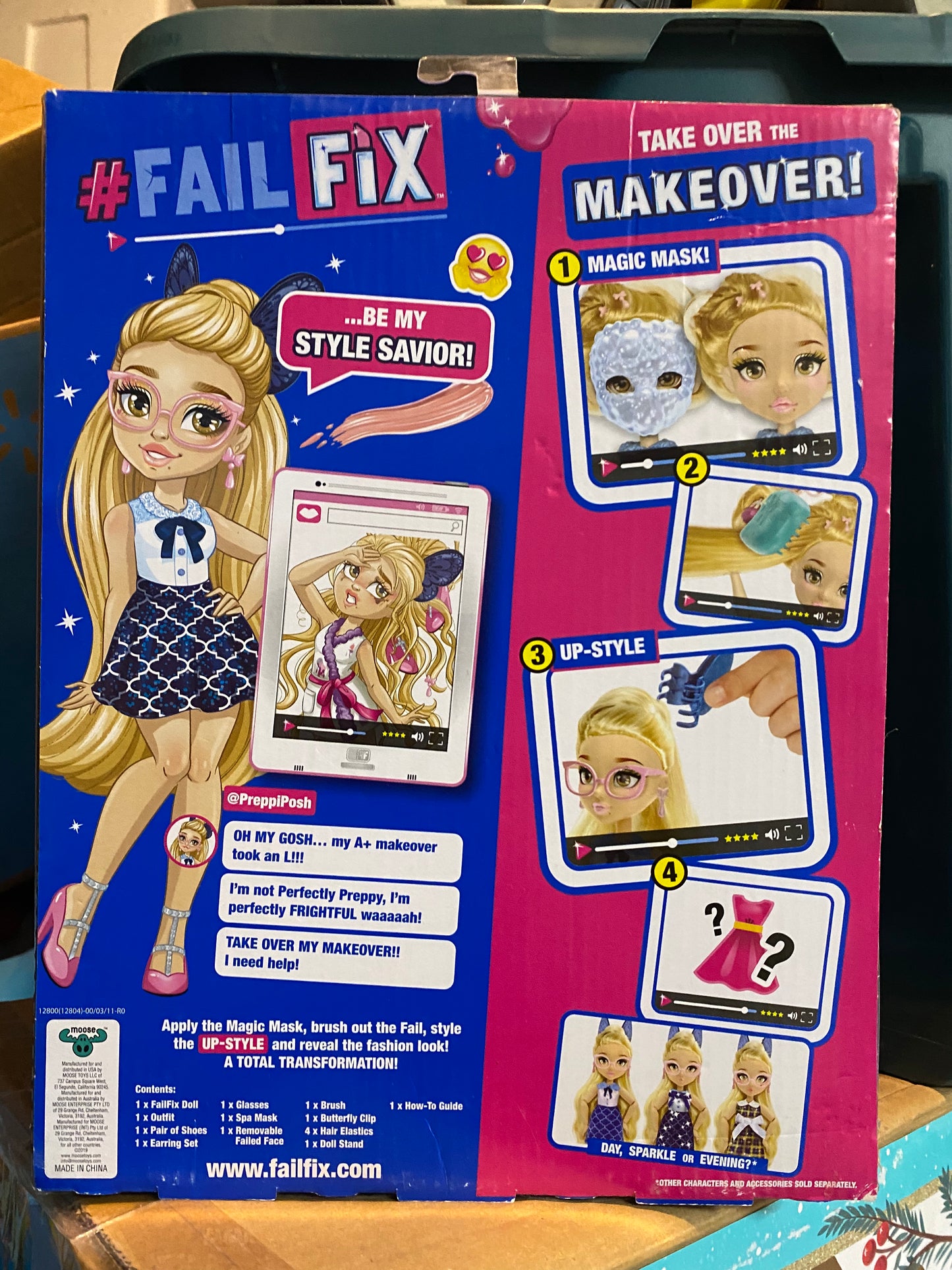 FailFix Preppi Posh Makeover Doll 12804