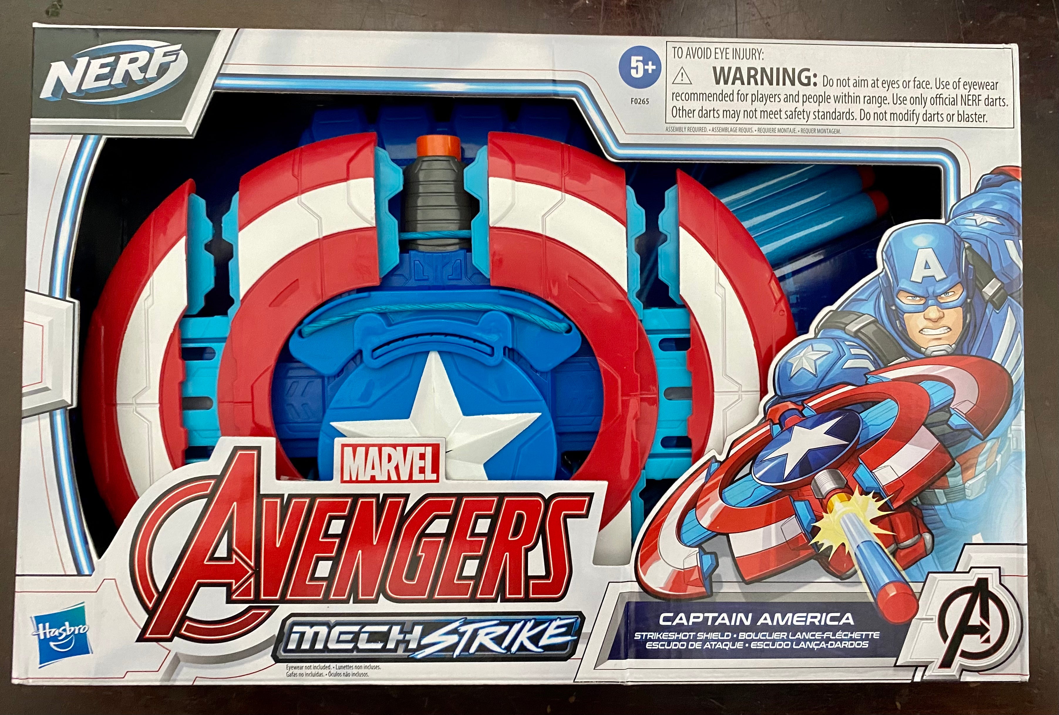 Marvel Avengers MechStrike Captain Ametica Strikeshot Shield 9901 – Cove House