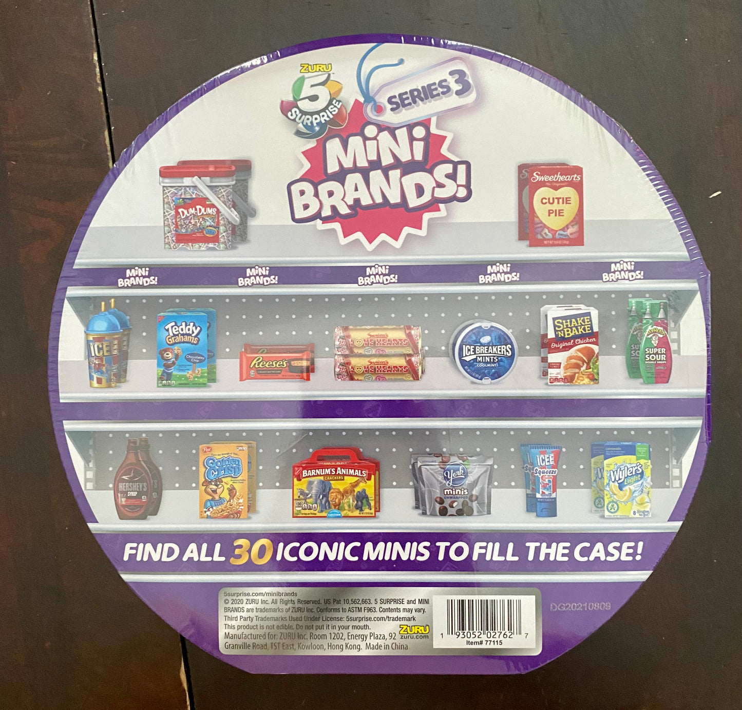 5 Surprise Mini Brands Series 3 Collector’s Case 02762