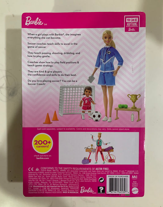 Barbie Soccer Coach Playset 84539