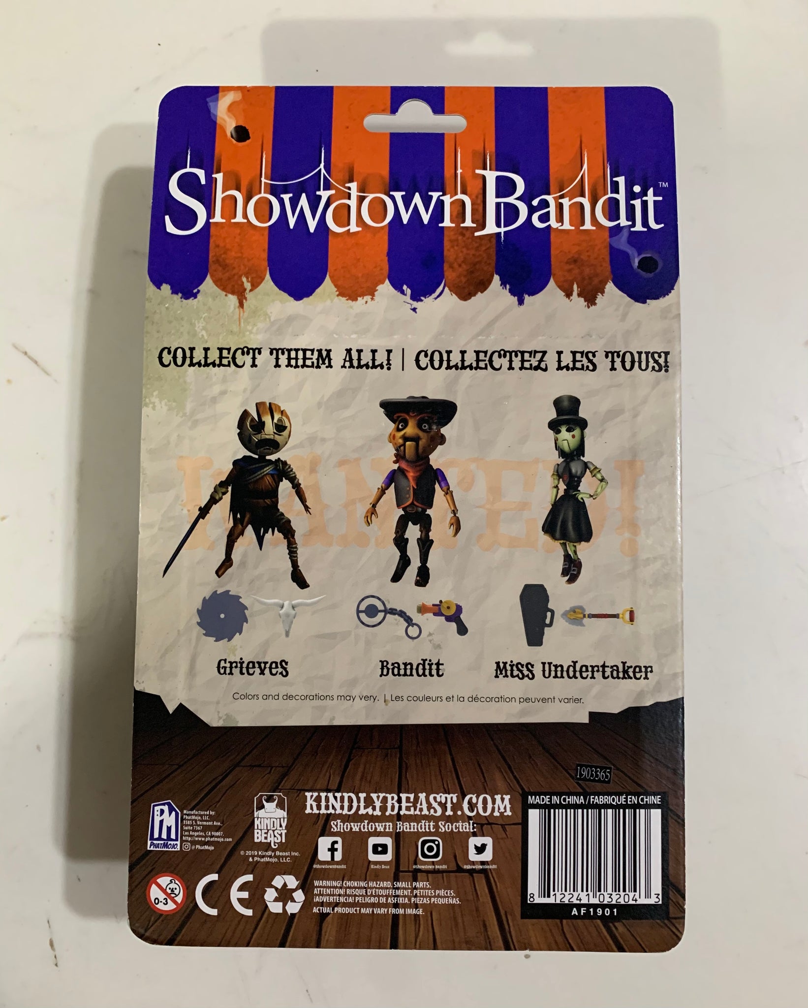 Showdown Bandit - Bandit Action Figure – Cove Toy House