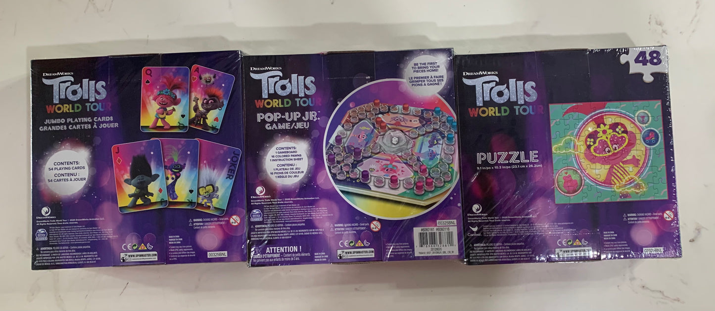 Trolls World Tour 3-Pack Game Bundle 32881