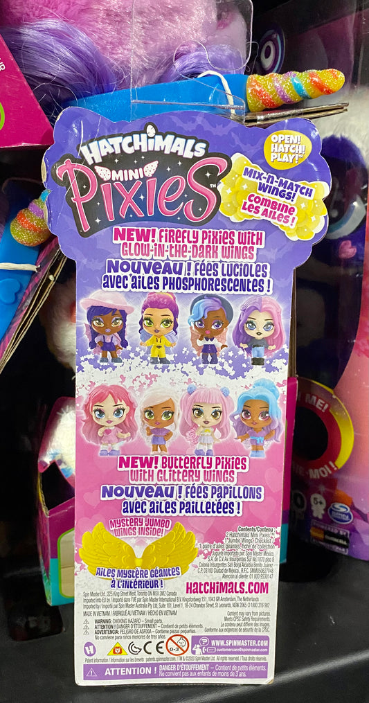 Hatchimals Mini Pixies 2-Pack With Jumbo Wings 35444-06