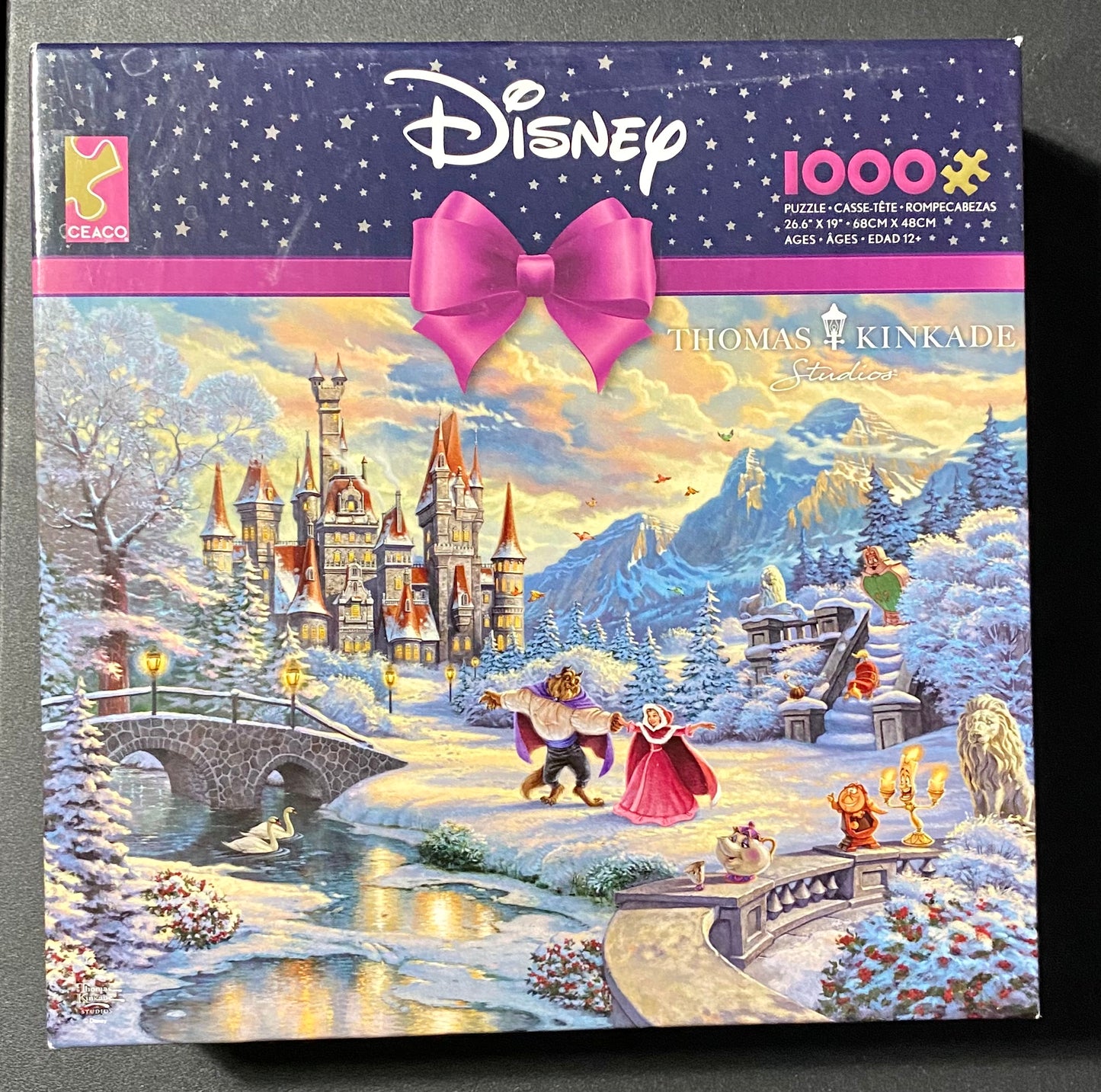 Disney Thomas Kinkade Beauty and the Beast 1000-Piece Jigsaw Puzzle 332705