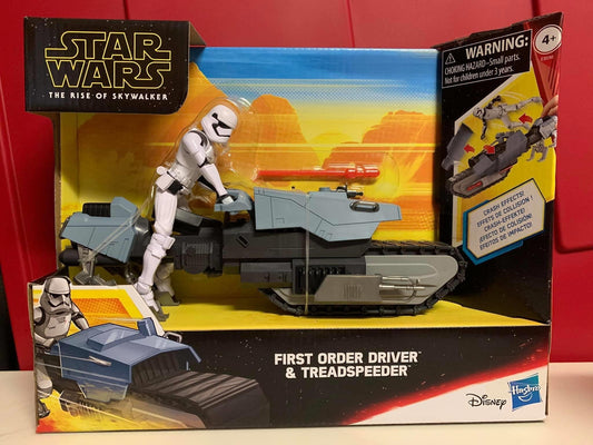 Star Wars The Rise of Skywalker First Order Driver & Treadspeeder 86765