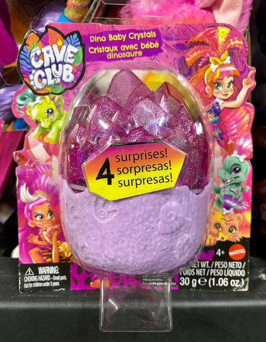 Cave Club Dino Baby Crystals Surprise Pets (Purple) 87332