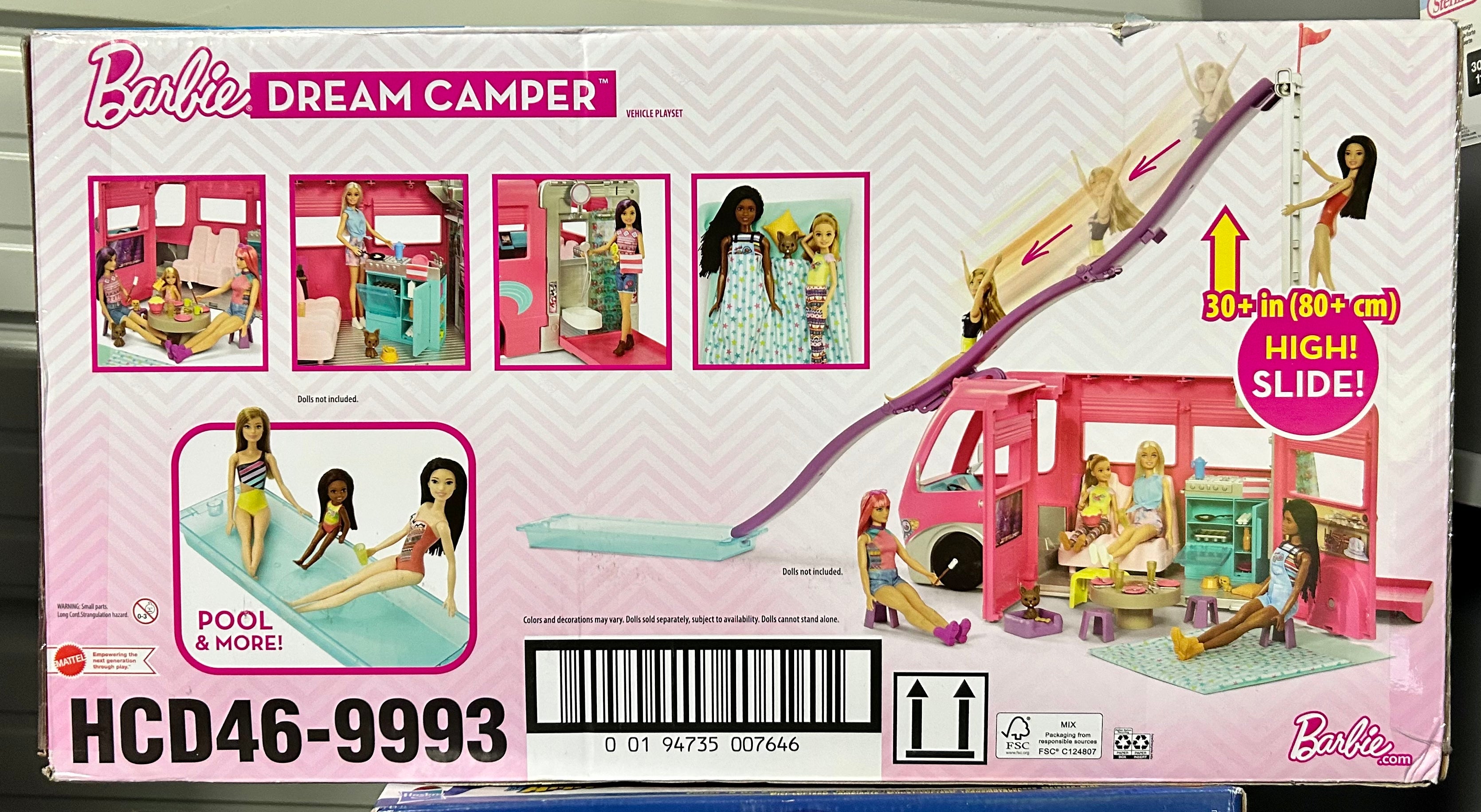 Barbie® DREAM CAMPER Vehicle Playset