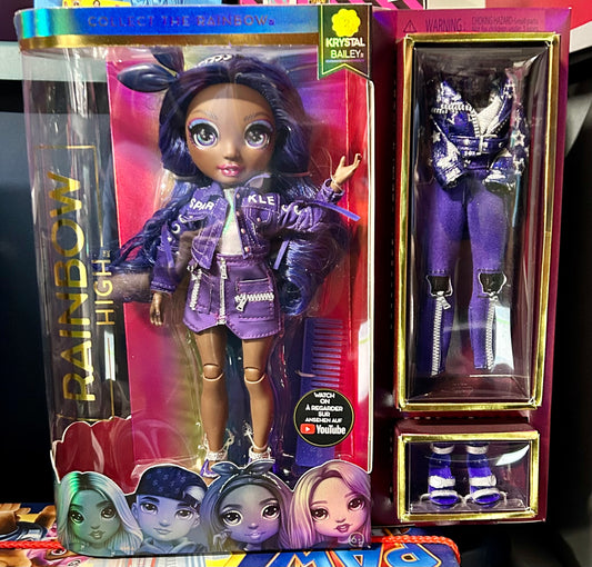 Rainbow High Krystal Bailey Indigo 11” Fashion Doll 57211