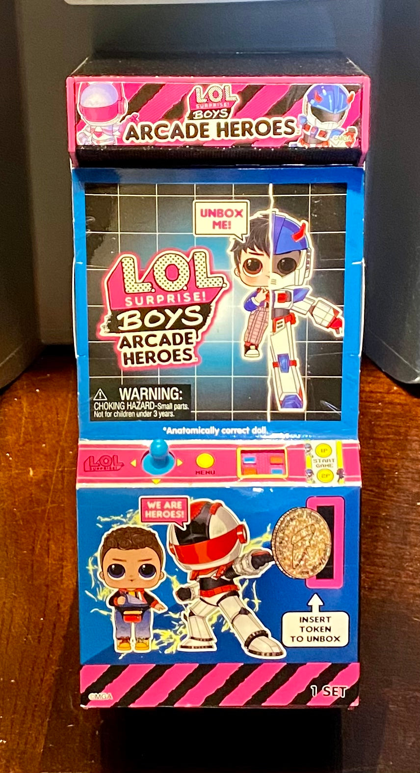 LOL Surprise! Boys Arcade Heroes Action Figure Doll