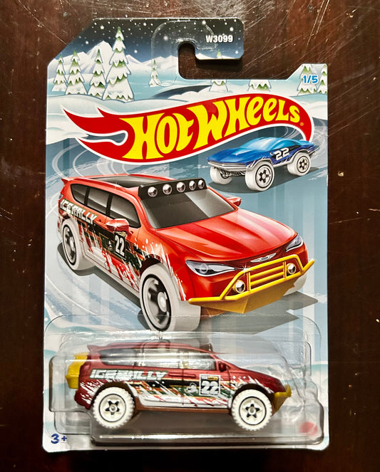 Hot Wheels Christmas 2022 Chrysler Pacifica Rally Car 04508