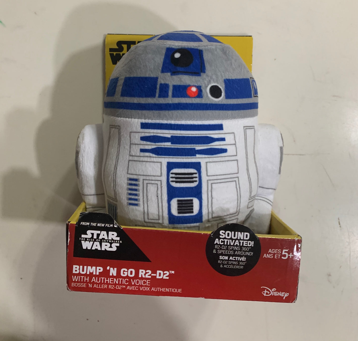 Star Wars Bump N Go R2-D2 8” Plush 15650A