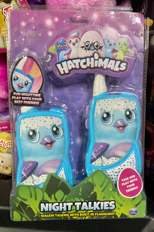 Hatchimals Night Talkies Kids Walkie Talkies With Builtin Flashlight 34812