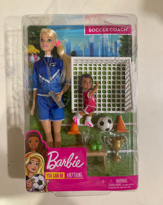 Barbie Soccer Coach Playset 84539