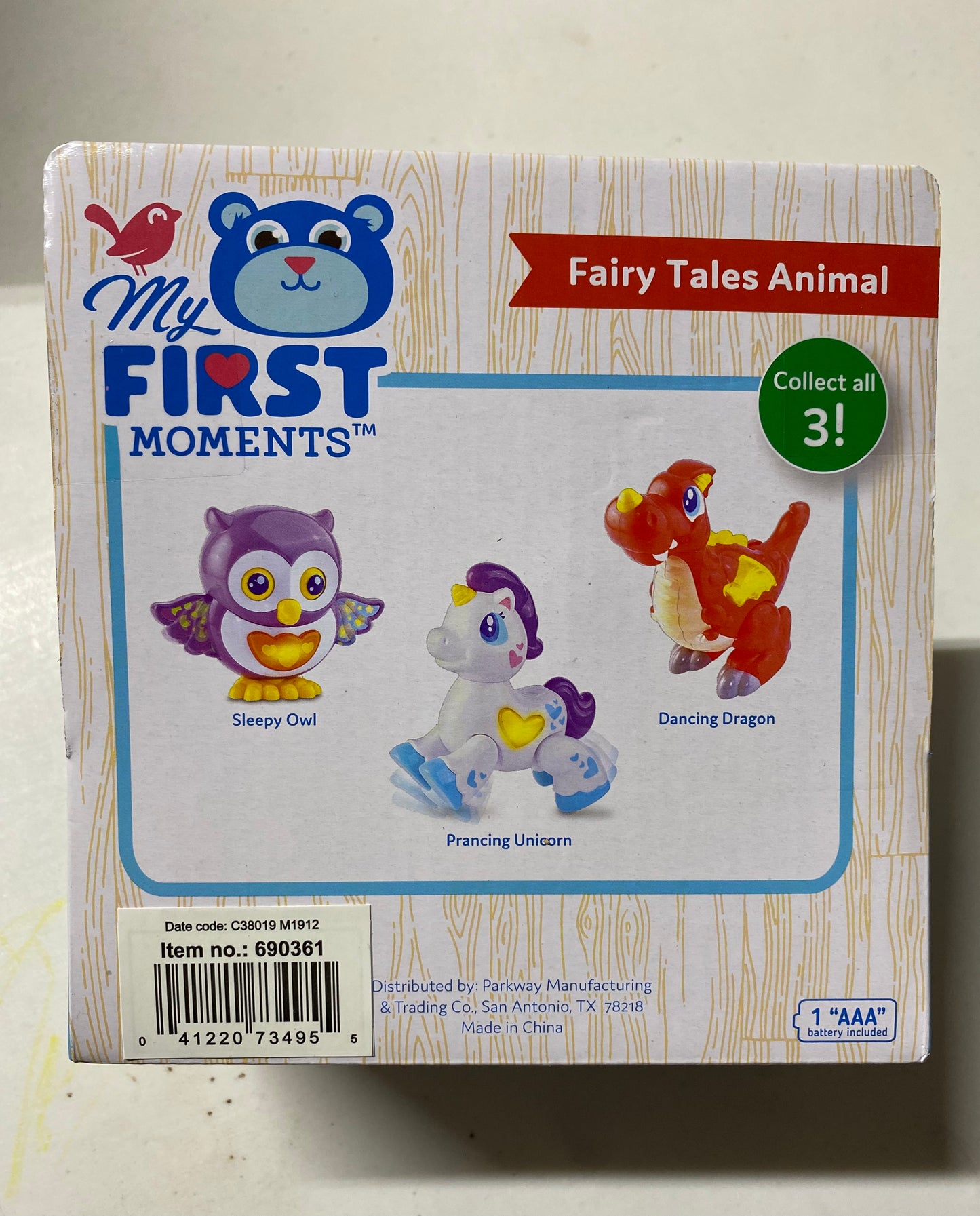 My First Moments Fairy Tales Animal Unicorn