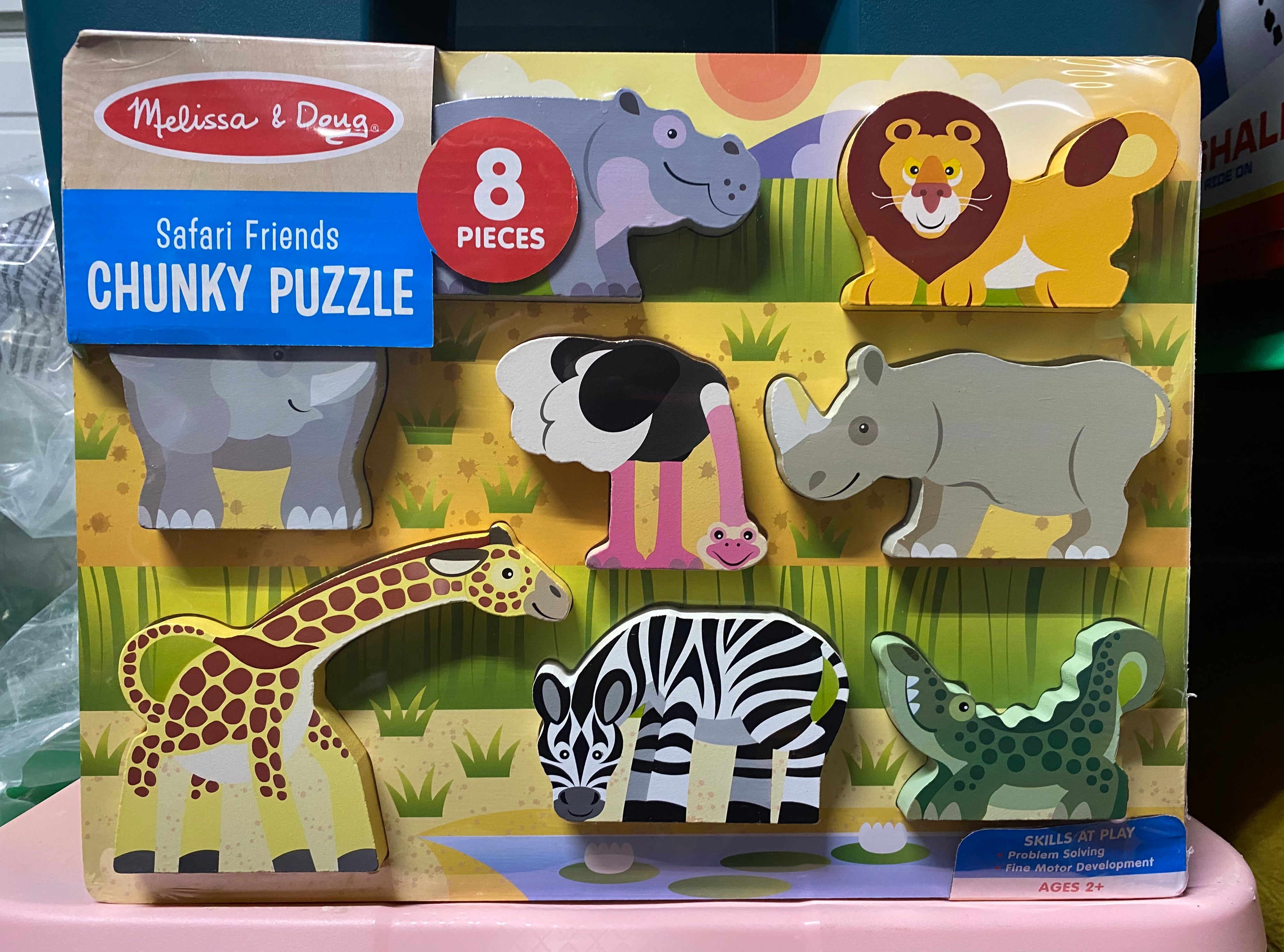 Chunky Puzzle, Safari - Melissa & Doug