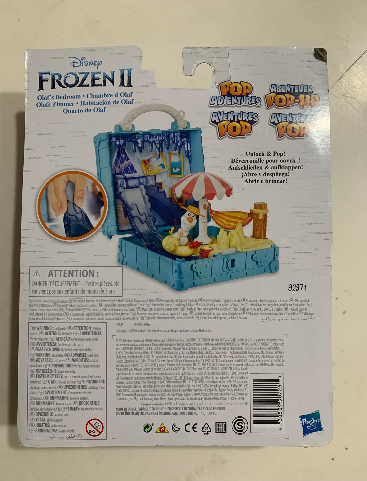 Disney Frozen 2 Pop Adventures Olaf’s Bedroom 90725