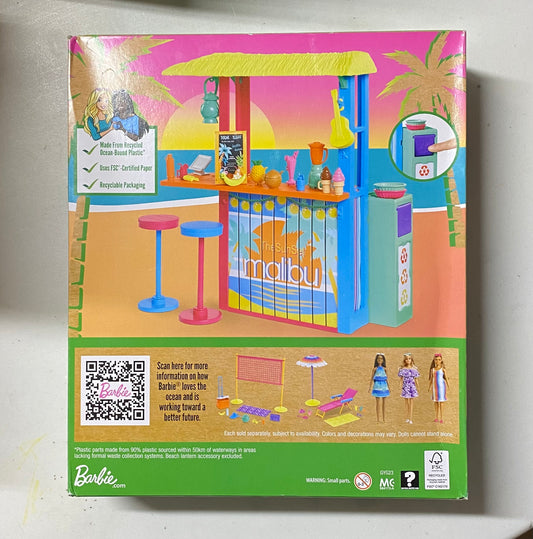 Barbie Loves The Ocean Beach Shack Playset 97085