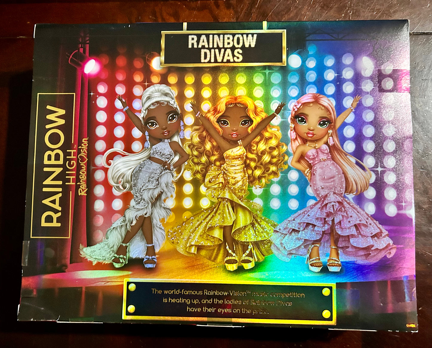 Rainbow Vision High Divas Ayesha Sterling Fashion Doll 58272