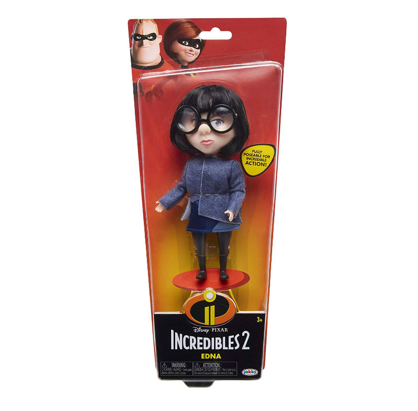 Disney Pixar Incredibles 2 Edna 8” Doll 52417