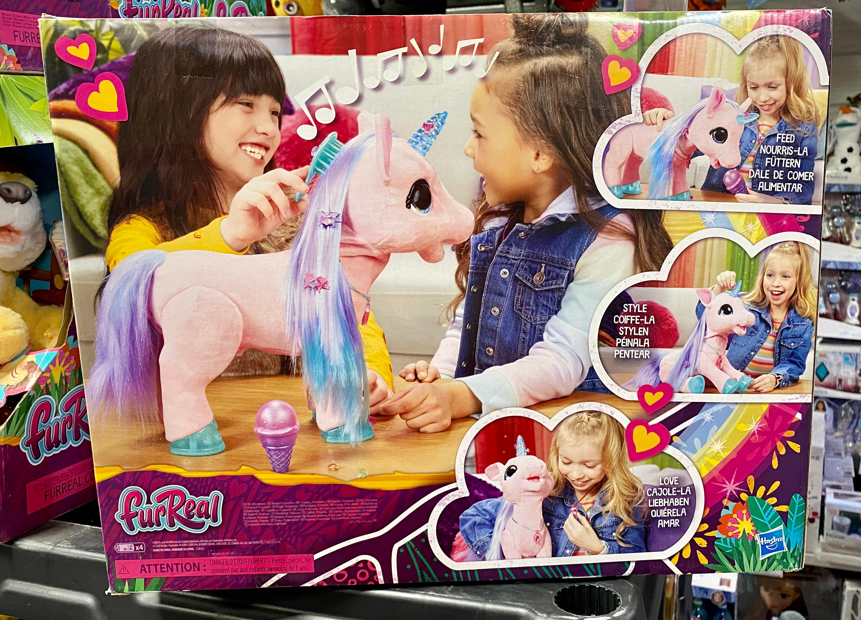 FurReal Blossom My Bestiecorn Interactive Pet Unicorn 749430