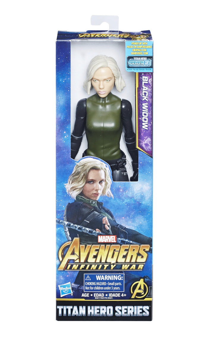 Marvel Avengers Infinity War Titan Hero Black Widow Action Figure