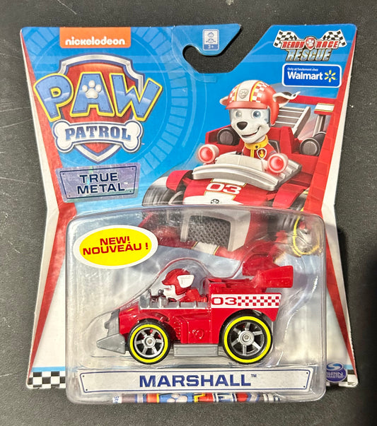 Paw Patrol Ready Race Rescue True Metal Marshall Car 26990