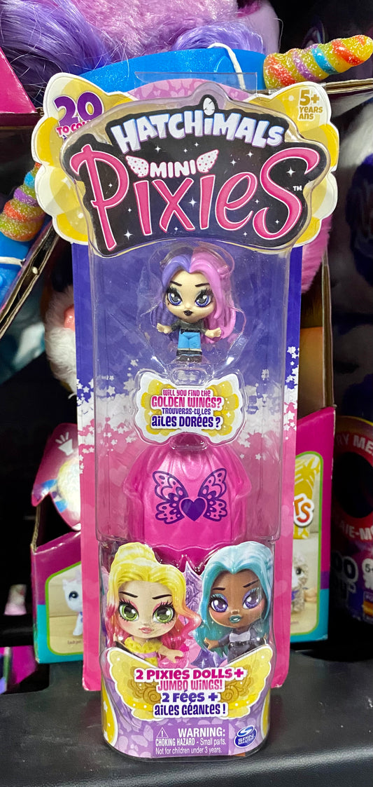 Hatchimals Mini Pixies 2-Pack With Jumbo Wings 35444-08